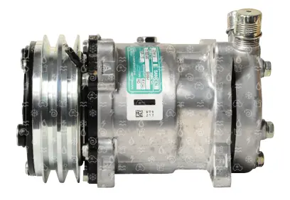 kompresor UNI SANDEN 5H14, řemenice 132 mm - 2GA, 12V, připojení V